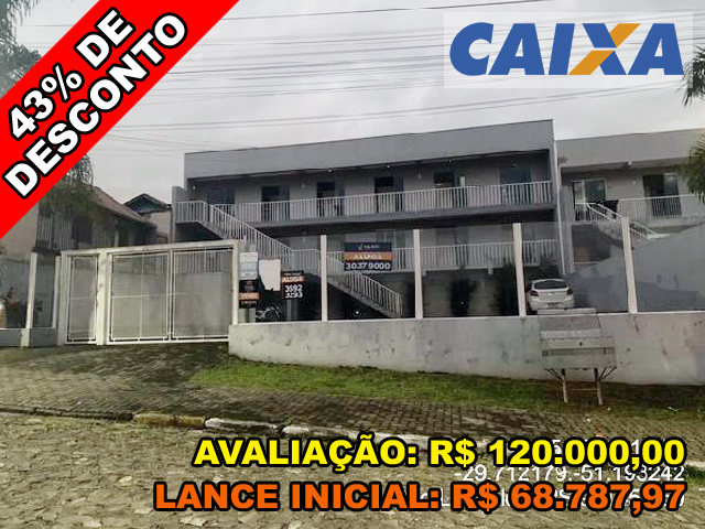 Rua rio guaiba n. 426 apto. 302, lt 02, o3 e 04, qd 2892 - ed res city - arroio da manteiga - sao leopoldo/rs