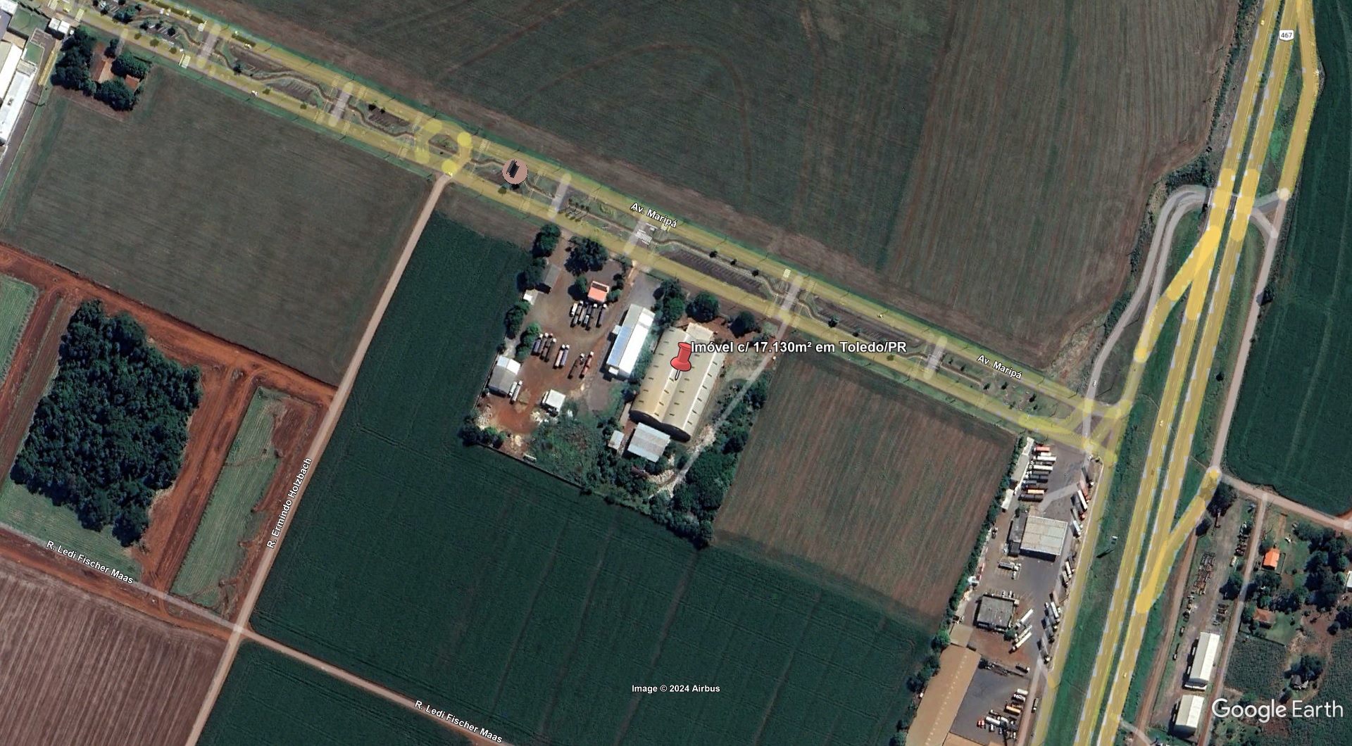 Lote 1.1 - imóvel c/ 17.130m² em toledo/pr
