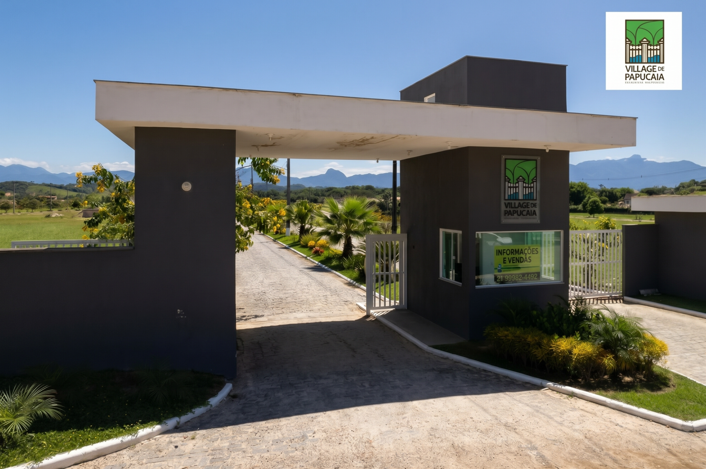 Terrenos no Condomínio Residencial Village de Papucaia em Cachoeiras de Macacu/RJ