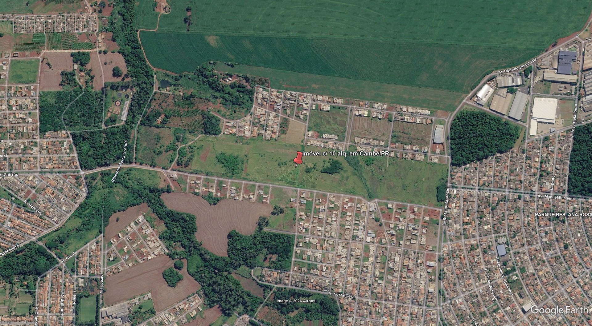 Lote 1.1 - imóvel c/ 10 alq. em cambé/pr