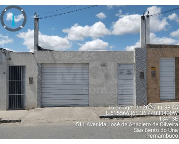 São bento do una/pe — casa com 69,93m², 3 quartos (f8444426122373) casas em leilão | mgl leilões