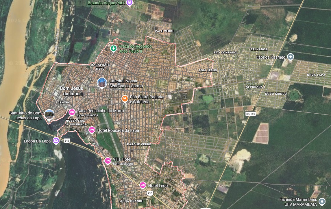 Lote de terreno, 1.200m², bom jesus da lapa/ba