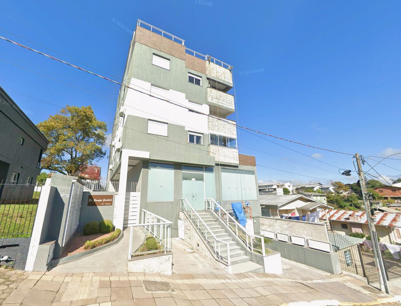 (garibaldi/rs) sala comercial c/ 159,04m² + 02 vagas de estacionamento, todos do edifício residencial giuseppe garibaldi, no bairro ferroviário