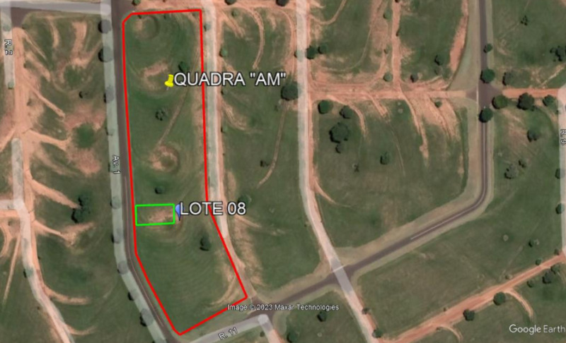 TERRENO COM 450 m² NO LOTEAMENTO TERRAS DE SANTA CRISTINA, GLEBA III EM ITAÍ/SP - Lote 001 (ID 1060)