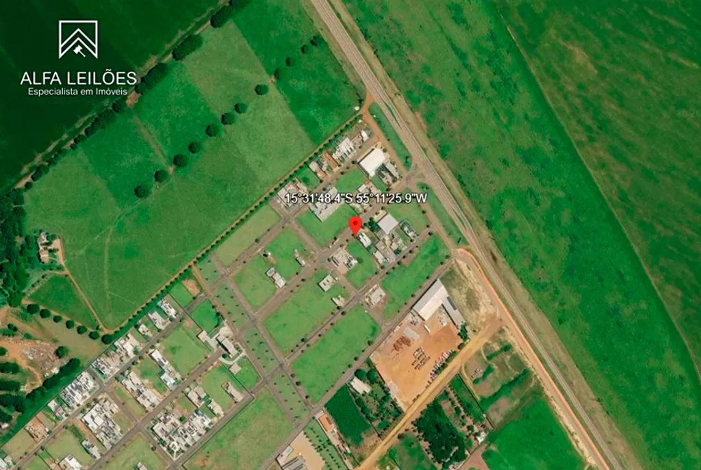 Leilão de terreno em campo verde (mt)