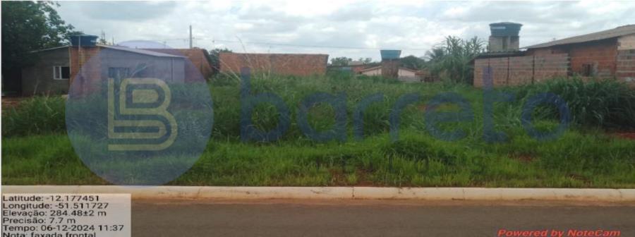 TERRENOS URBANOS | A.T. 799,95m² LOT. BOM JESUS DO ARAGUAIA PARTE A | BOM JESUS DO ARAGUAIA/MT