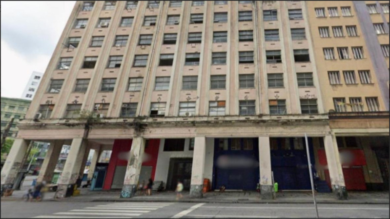 SALA COMERCIAL - 3º andar, Edifício Sulacap, Avenida Guararapes, nº 111, Santo Antônio, Recife/PE, com área de 528,75m² - Lote 50343 (ID 3721)