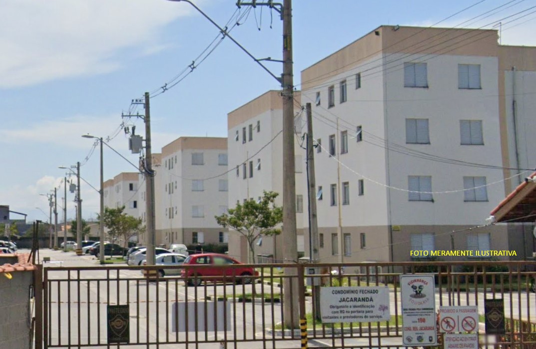 Apartamento área privativa 4996m² Cond Resid Jacarandá TaubatéSP