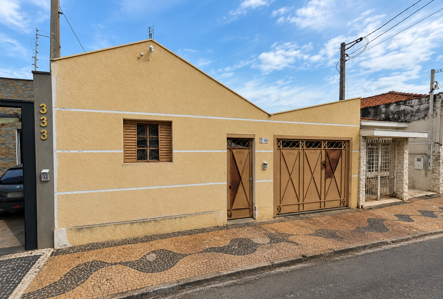 Casa residencial com 81,00m² de área construída e 407,28m² de terreno em rio claro/sp