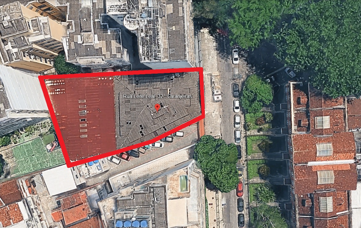 Imóvel com 1.178m² em laranjeiras rua leite leal, nº 32