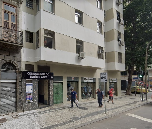 Sala com 27m² no centro rua evaristo da veiga, nº 21, sala 503