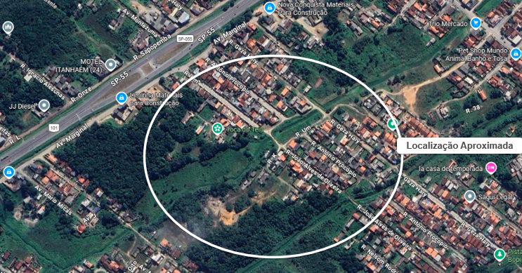 Lote 1: casas com 268,25m²(at) - balneário paranapuan itanhaém sp