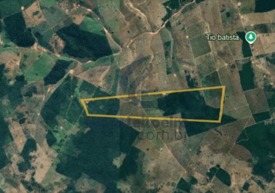 Marajá do sena/ma - gleba de terra área de 196,6385 ha na fazenda são josé. |