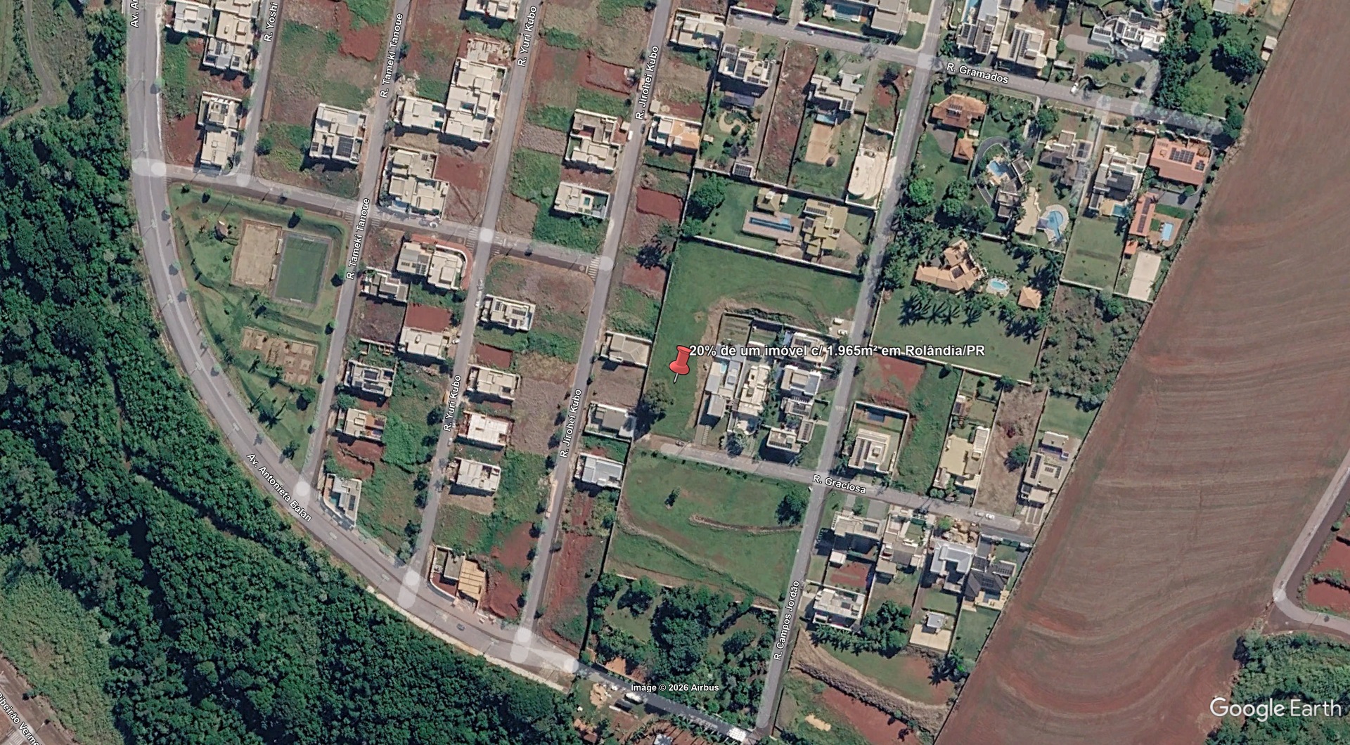 LOTE 3.1 - 20% de um imóvel c/ 1.965m² em Rolândia/PR