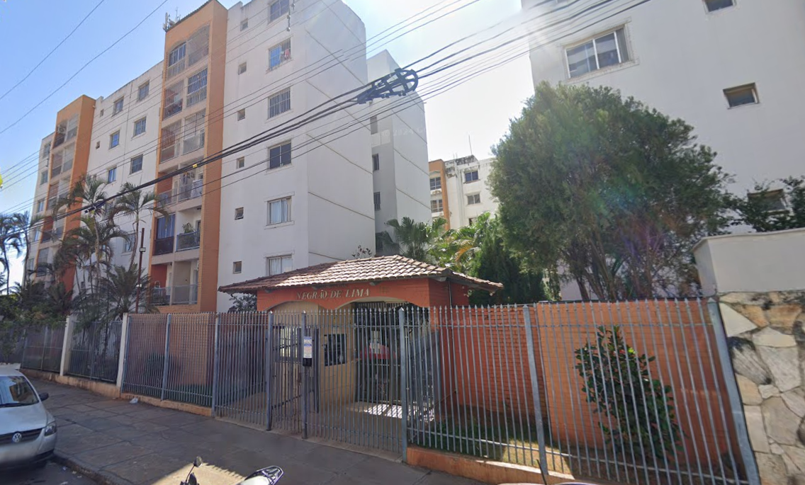 Goiânia/go - um apartamento no ed. residencial negrão de lima com área total de 104,81m².