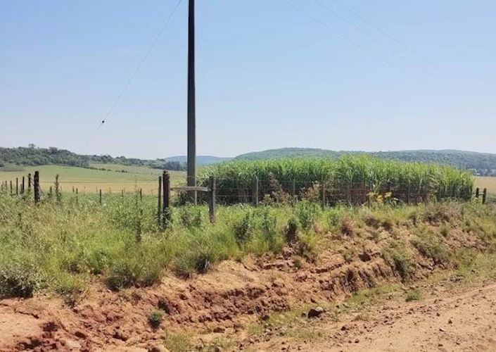 Área rural na zona rural de maçambara/rs