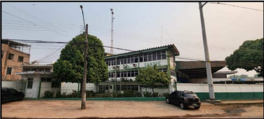 Imóvel | 1 Prédio Administrativo | 2 Pavimentos | 6 Salas | 6 Banheiros | 1 Estacionamento de Veículos de Pequeno Porte | 1 Atracadouro | Rua Marechal Bittencourt, nº 20 | Compensa | Manaus/AM