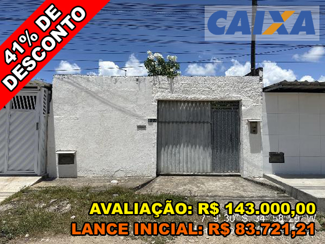 Rua manuel alves de oliveira n. 90, lt 36a, qd 3b - solar do tiribi - santa rita/pb