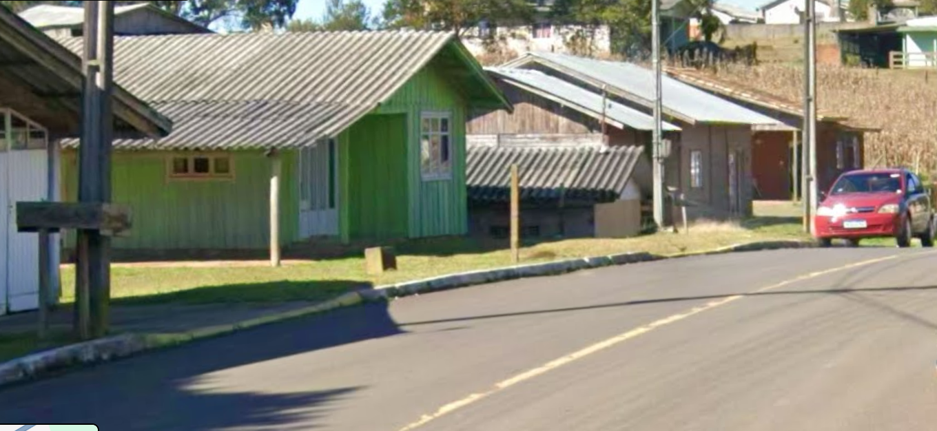 Ponte alta/sc: lote de terras de 225m2, com benfeitorias