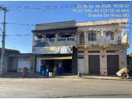 Leilão de Prédio misto (residencial e comercial) em Alto Claro, Brasília de Minas MG