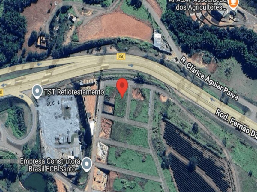 Terreno à venda em leilão