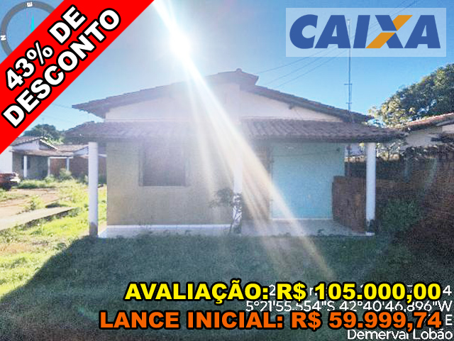 Rua libanio alves n. 1127 - praia do vento - demerval lobao/pi