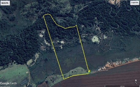JATAI/GO - GLEBA COM 22,5243 HECTARES (4,65 ALQUEIRES)
