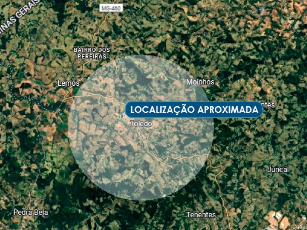 Terreno em leilão no bairro Tamanduá em Toledo - MG