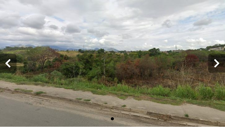 Área 6.000m² - testada para av. brasil - campo grande/rj. terreno e respectivas construções. pague em até 60 vezes.