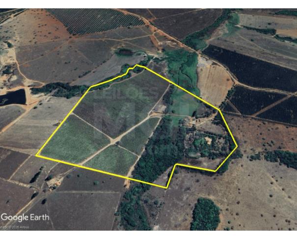 Pompéu/mg - terreno rural com 62,591745 hectares na fazenda perobas fazenda em leilão | mgl leilões