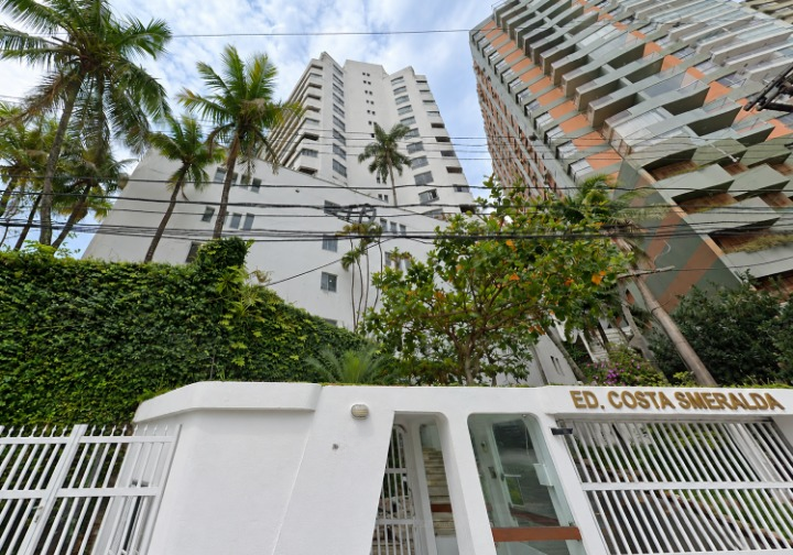 Lote 1: apartamento na cobertura com 231,04 m² - jd. astúrias guarujá sp