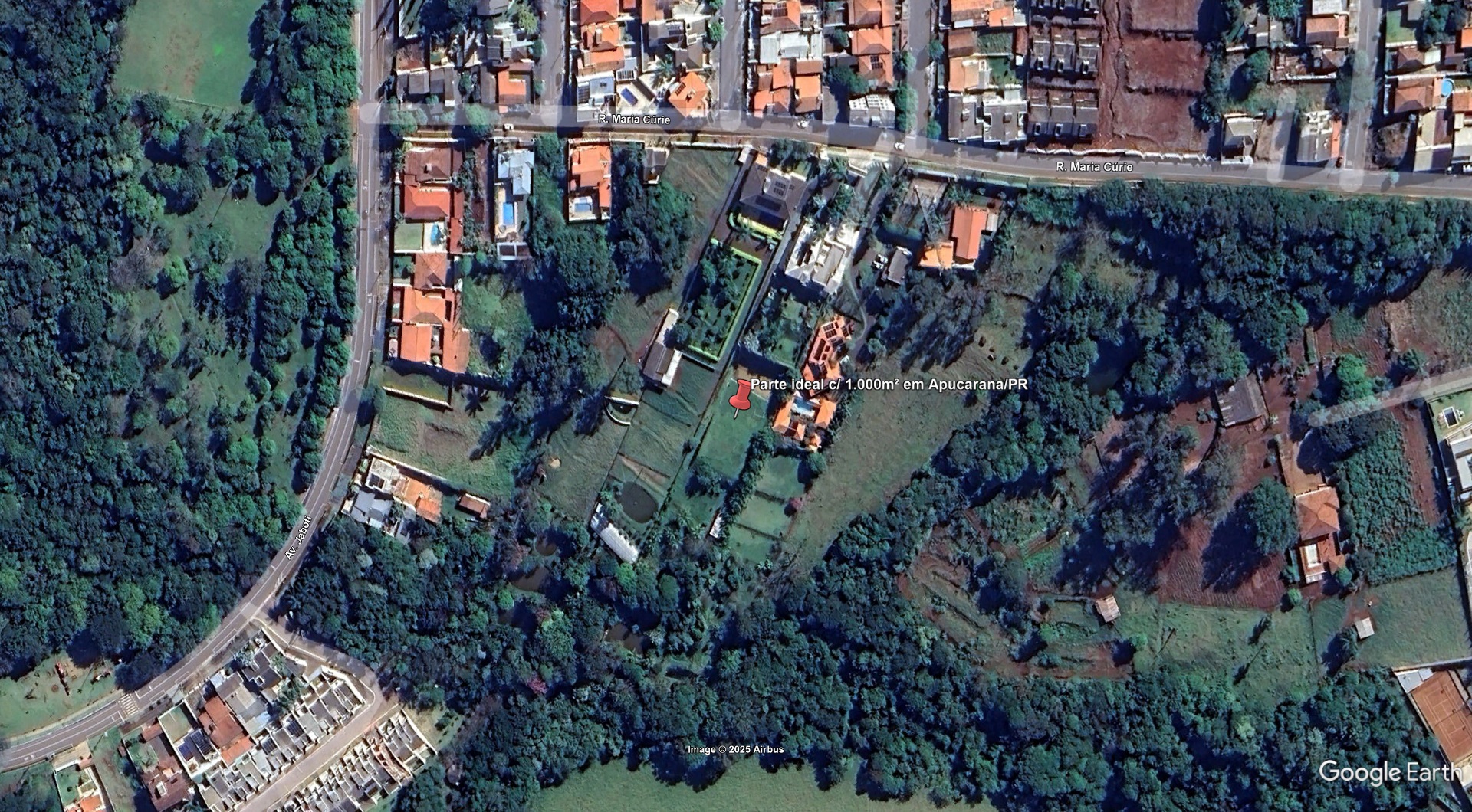 Lote 5.1 - parte ideal c/ 1.000m² no jardim albino biachi em apucarana/pr