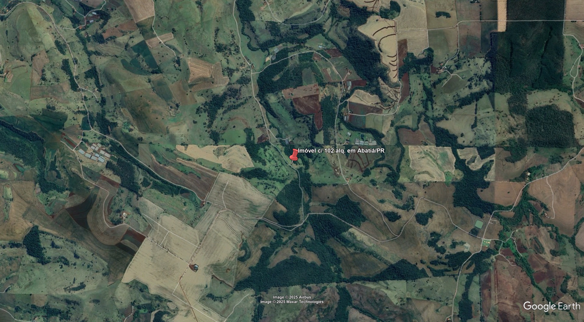 Lote 12.1 - imóvel c/ 102 alq. em abatiá/pr