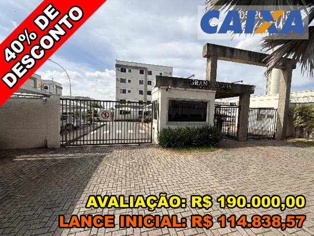 Rua mdv 3 n. sn apto. 201, bl 12, lt 01/35, qd 16 - cond res pq gran navona - moinho dos ventos - goiania/go
