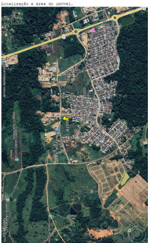 LEILÃO DE IMÓVEIS SICOOB CREDISUL - IMÓVEL LOTE - ÁREA TOTAL 1.200,14 M2 - - Lote 001 (ID 26724)