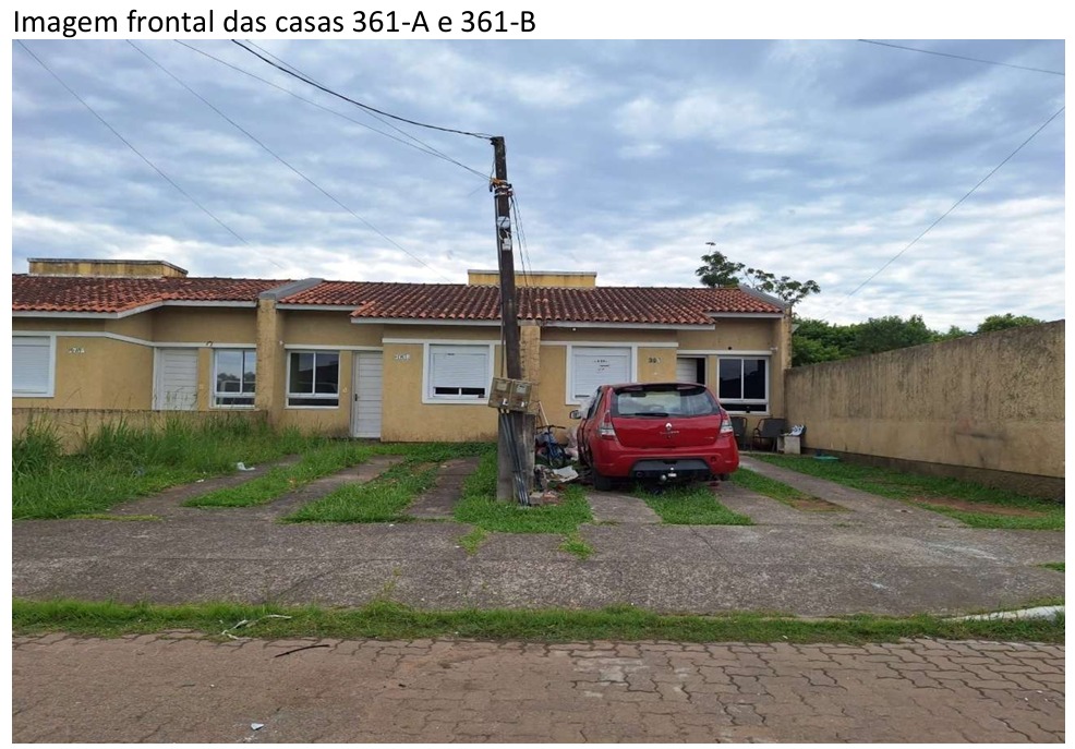 Casa de alvenaria sob nº 361-b, geminada, com a área construída de 43,48m², situada na rua vítor mateus teixeira, vila três marias, em esteio/rs. matrícula nº 20.763