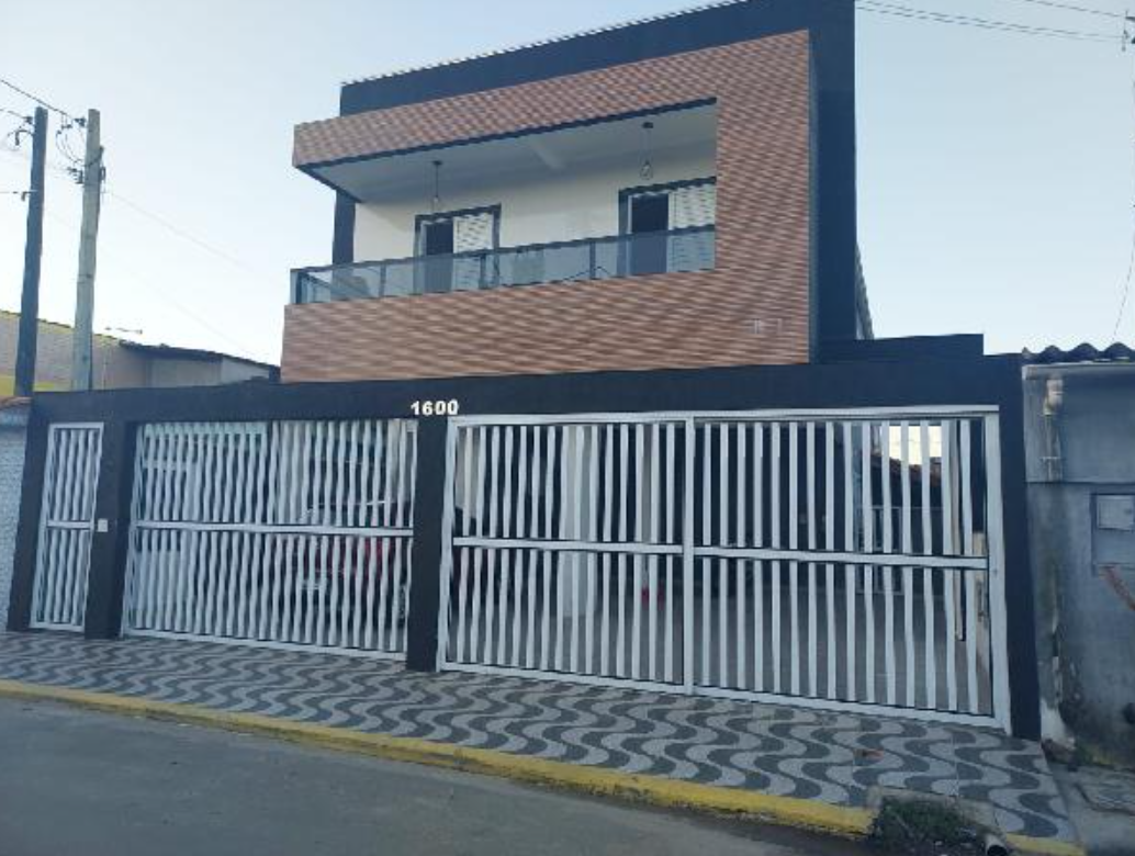 Casa - 55,13m² de área privativa, 62,83m² de área do terreno, com vaga de garagem - praia grande/sp