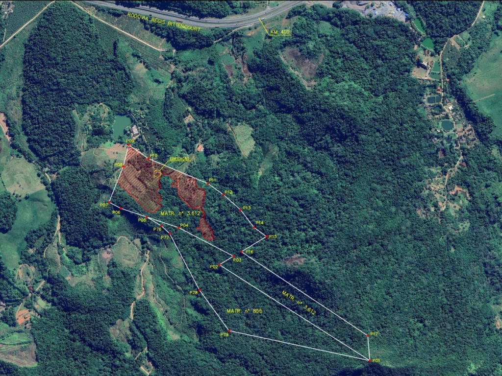 Terreno, 24ha, pouso alto de cima, juquiá/sp