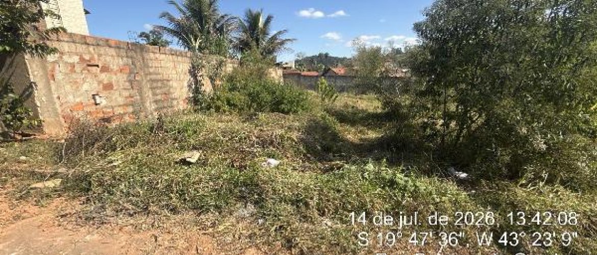 TERRENO DE LEILÃO DA CAIXA, NO BAIRRO PQ DOS BANDEIRANTES, NA CIDADE SÃO GONÇALO DO RIO ABAIXO, NO ESTADO MG