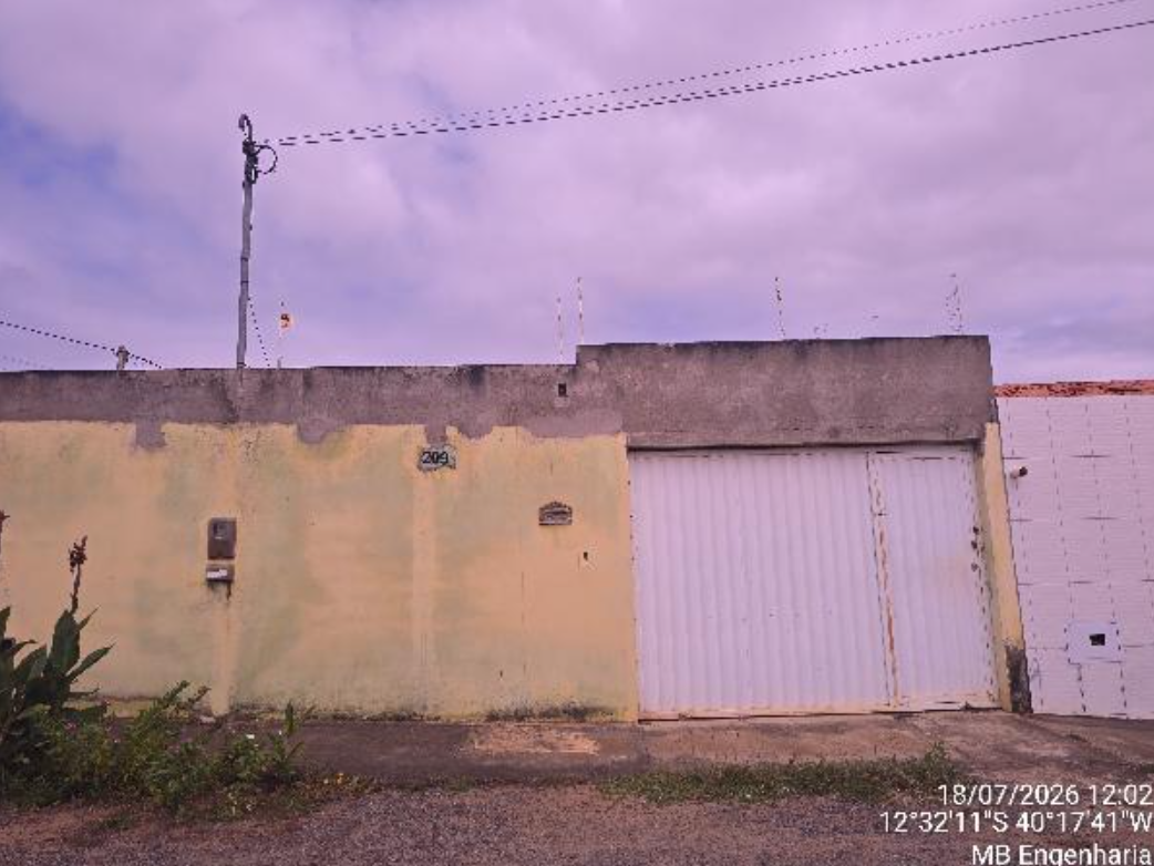 Casa - 50,24m² de área privativa, 126m² de área do terreno, com vaga de garagem - itaberaba/ba