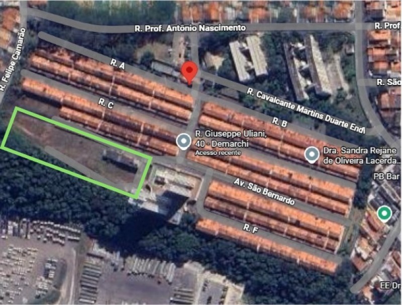 02 (Duas) Frações Ideais de Terreno correspondente a 224,28m²em São Bernardo do Campo/SP - Lote 001 (ID 17217)
