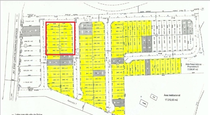 2 TERRENOS PARA INCORPORAÇÃO | SOROCABA | EXCELENTE LOCALIZAÇÃO - Lote 001 (ID 3907)