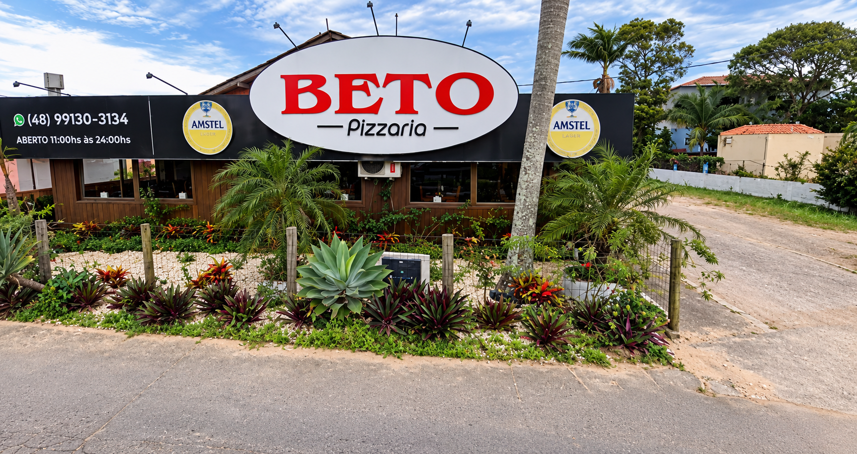 Imóvel onde atualmente funciona a empresa "beto pizzaria", localizado na rodovia sc-434 em garopaba