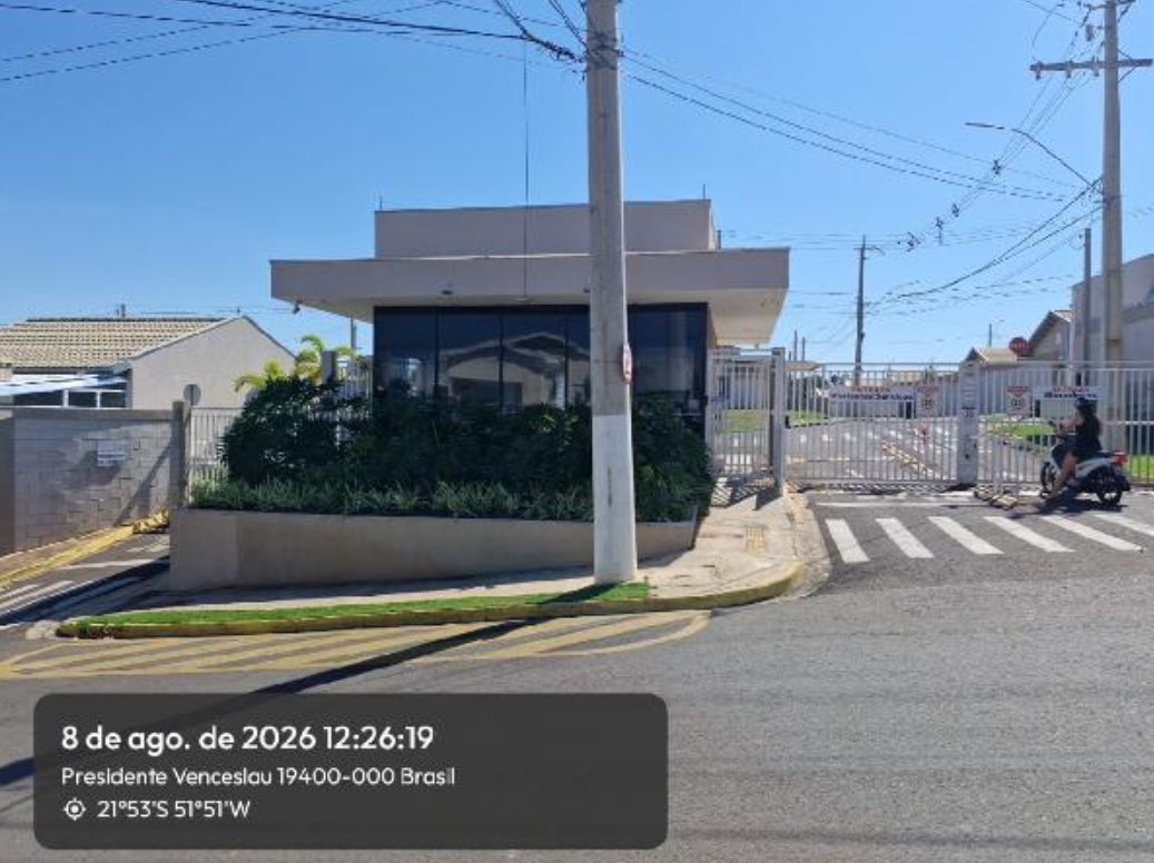 Casa - 49,25m² de área privativa, 130,5m² de área do terreno - presidente venceslau/sp
