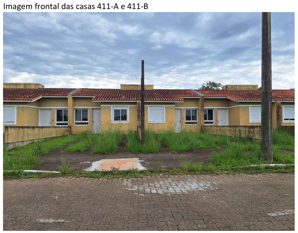 Casa de alvenaria sob nº 411-a, geminada, com a área construída de 43,48m², situada na rua vítor mateus teixeira, vila três marias, em esteio/rs. matrícula nº 20.811