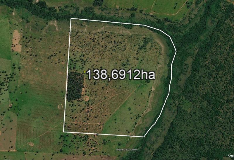 IPC Leilões | A fração com 50,4576ha (cinquenta em JARDIM