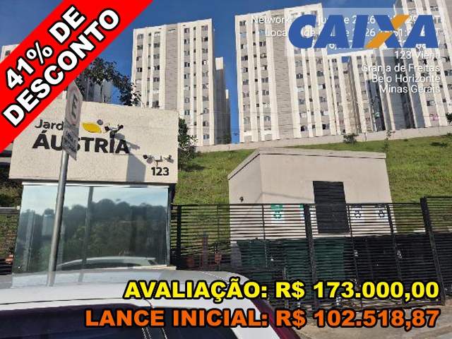 Rua viena n. 123 apto. 603, bl g lt 02 03 04 - res jardim austria - granja de freitas - sabara/mg