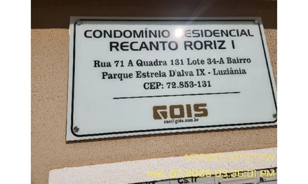 Cond res recanto roriz i