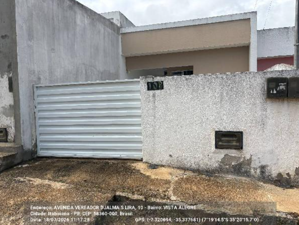 Casa - 57m² de área privativa, 330m² de área do terreno, com vaga de garagem - itabaiana/pb