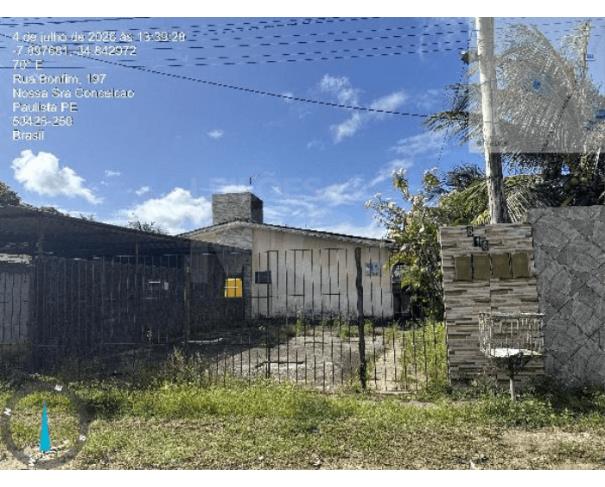 Paulista/pe — casa com 60,142m², 2 quartos, 1 vaga na garagem (f8444405152702) casas em leilão | mgl leilões
